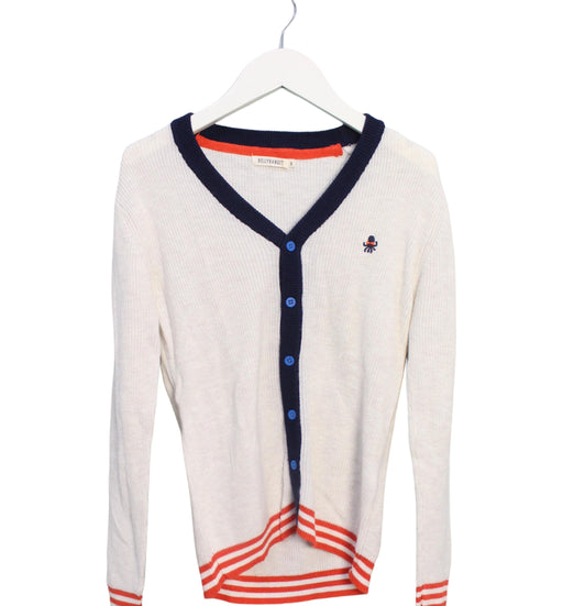 A Ivory Cardigans from Billybandit in size 8Y for boy. (Front View)