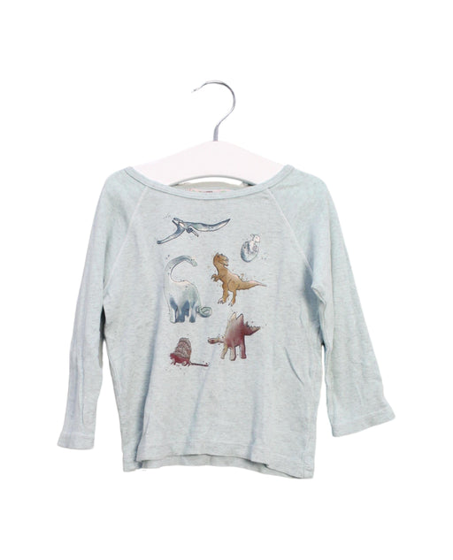 A Blue Long Sleeve Tops from Bonpoint in size 12-18M for boy. (Front View)