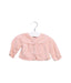 A Pink Cardigans from Chloe in size 3-6M for girl. (Front View)
