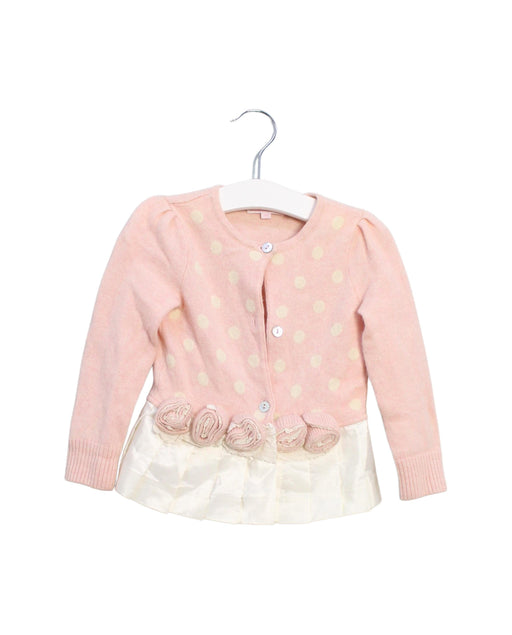 A Pink Cardigans from Nicholas & Bears in size 2T for girl. (Front View)