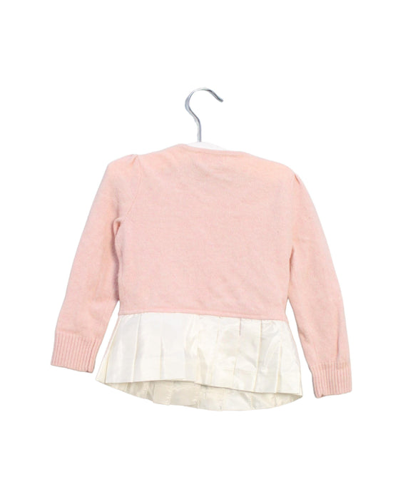 A Pink Cardigans from Nicholas & Bears in size 2T for girl. (Back View)