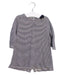 A Navy Long Sleeve Dresses from Petit Bateau in size 12-18M for girl. (Front View)