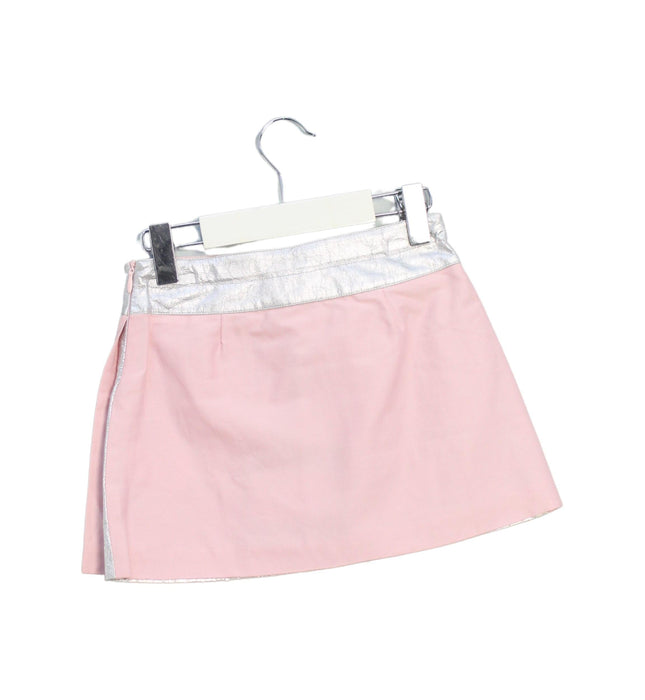 A Pink Short Skirts from ValMax in size 3T for girl. (Back View)