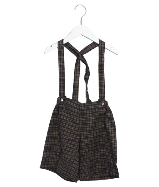A Brown Shorts from Les Enfantines in size 4T for boy. (Front View)