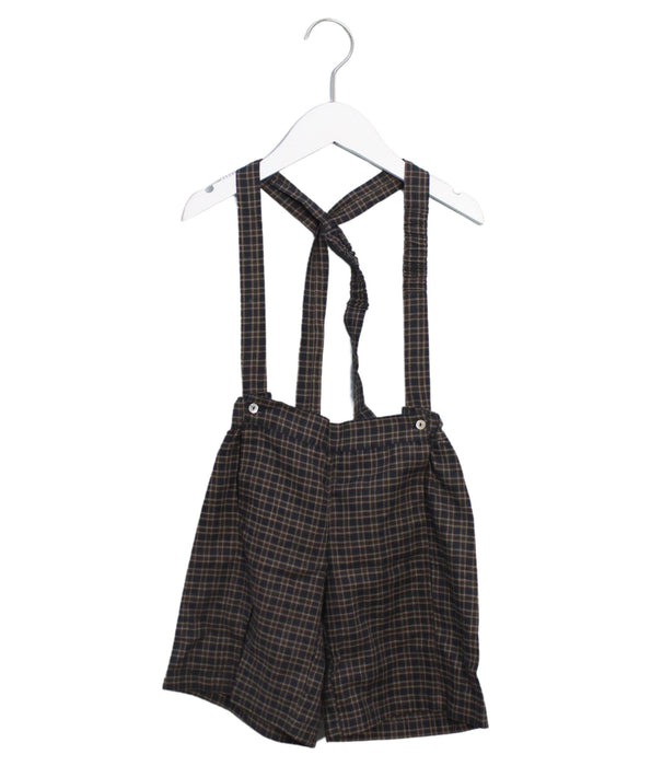 A Brown Shorts from Les Enfantines in size 4T for boy. (Front View)