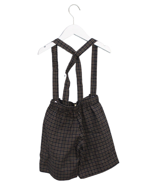 A Brown Shorts from Les Enfantines in size 4T for boy. (Back View)