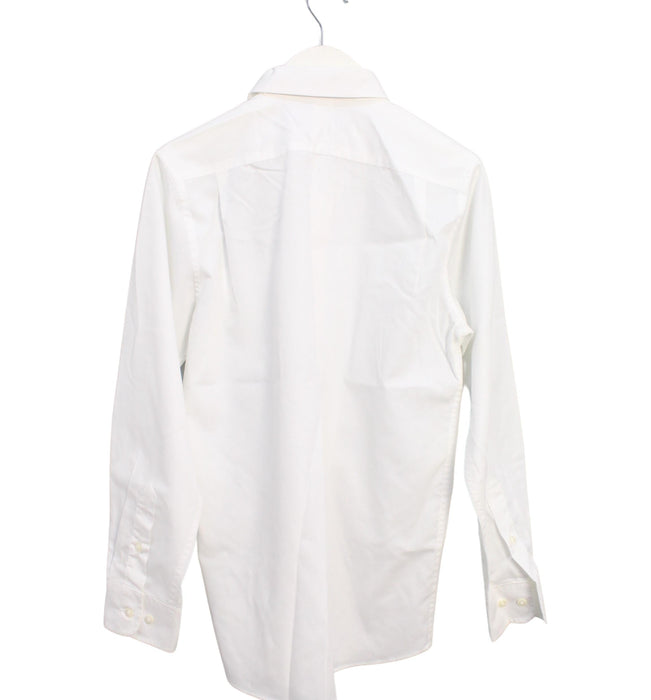 A White Shirts from Nordstrom in size 12Y for girl. (Back View)