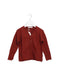 A Brown Cardigans from Les Enfantines in size 4T for girl. (Front View)
