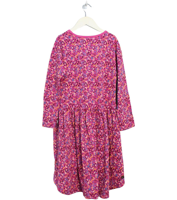 A Pink Long Sleeve Dresses from Tea in size 8Y for girl. (Back View)