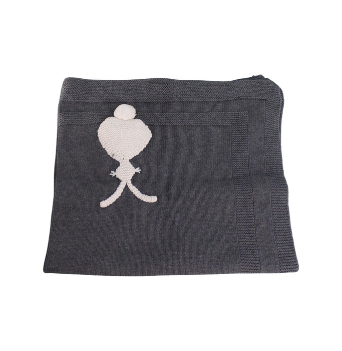 A Grey Blankets from Stella McCartney in size O/S for girl. (Front View)