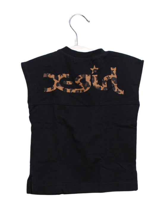 A Black Sleeveless Tops from X-girl in size 18-24M for girl. (Back View)
