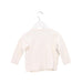 A White Cardigans from Seed in size 6-12M for girl. (Back View)