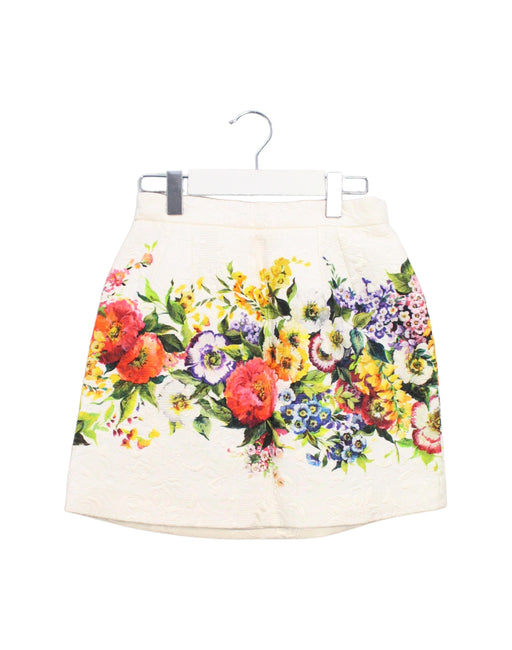 A Multicolour Mid Skirts from Dolce & Gabbana in size 6T for girl. (Front View)