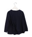 A Navy Long Sleeve Tops from Jacadi in size 6T for girl. (Back View)