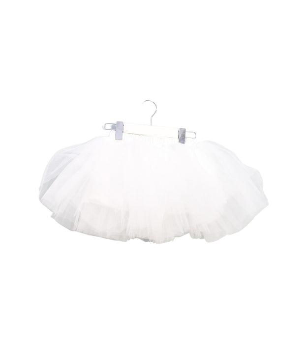 A White Tulle Skirts from Dolly by Le Petit Tom in size 12-18M for girl. (Front View)