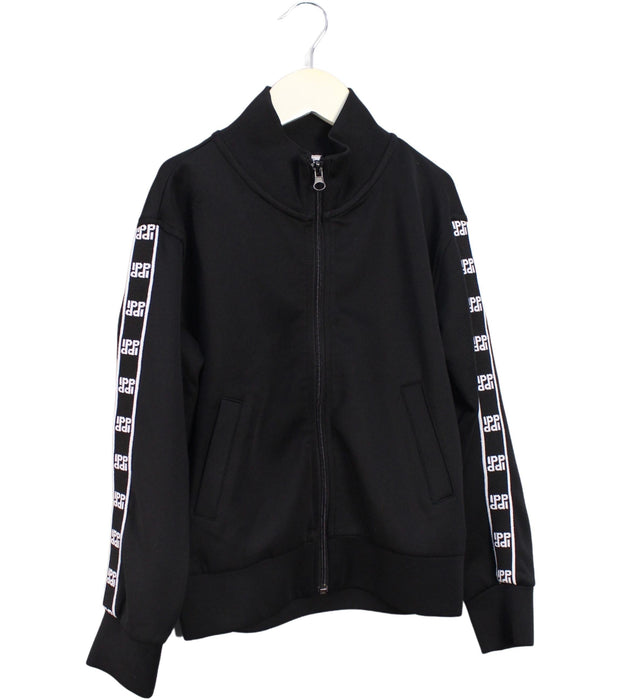 A Black Lightweight Jackets from I Pinco Pallino in size 8Y for boy. (Front View)