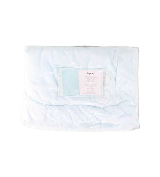 A Blue Blankets from Kaloo in size O/S for neutral. (Front View)