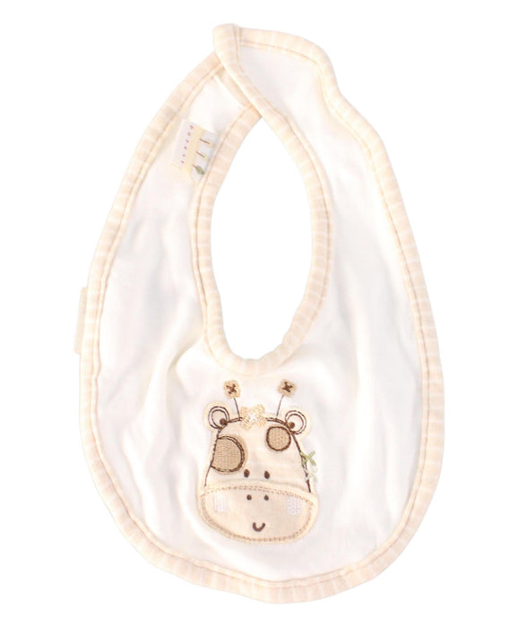 A Ivory Bibs from Natures Purest in size O/S for neutral. (Front View)