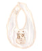 A Ivory Bibs from Natures Purest in size O/S for neutral. (Front View)