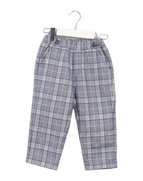 A Blue Dress Pants from Chickeeduck in size 18-24M for boy. (Front View)