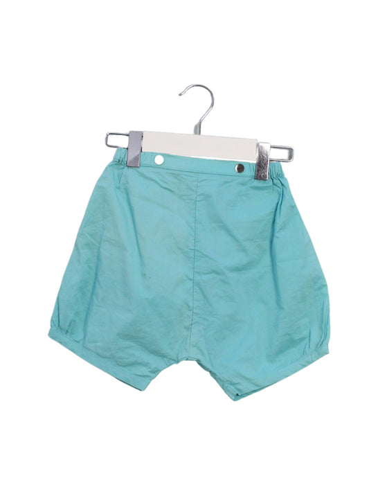 A Blue Shorts from Happyology in size 18-24M for neutral. (Front View)
