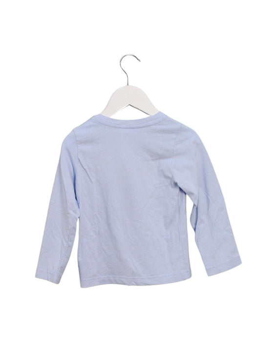 A Blue Long Sleeve Tops from Jacadi in size 3T for boy. (Back View)