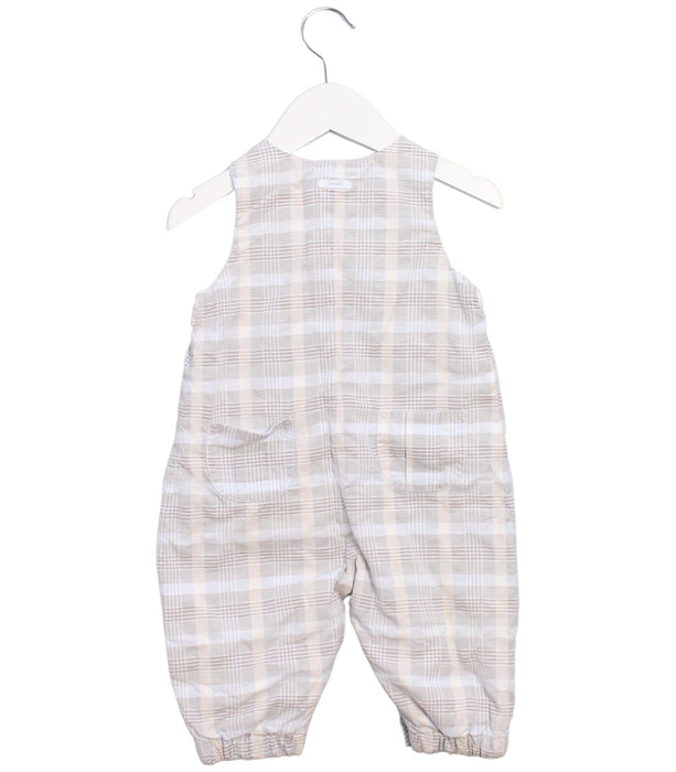 A Grey Jumpsuits from Jacadi in size 6-12M for boy. (Back View)