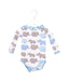 A Blue Long Sleeve Bodysuits from Smafolk in size 12-18M for boy. (Front View)