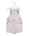 A Grey Overall Shorts from Chateau de Sable in size 3-6M for boy. (Front View)
