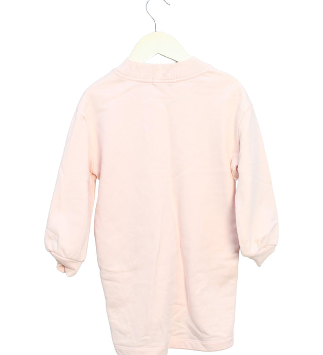 A Pink Sweater Dresses from Calvin Klein in size 4T for girl. (Back View)