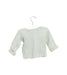 A Green Cardigans from Petit Bateau in size 6-12M for girl. (Back View)