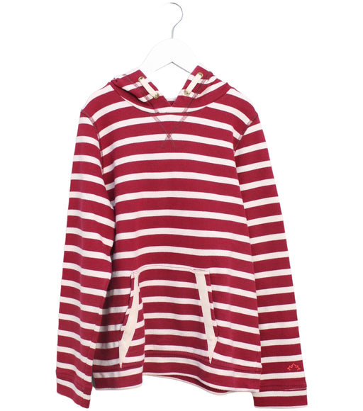 A Burgundy Hooded Sweatshirts from Nanos in size 12Y for girl. (Front View)