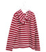A Burgundy Hooded Sweatshirts from Nanos in size 12Y for girl. (Back View)