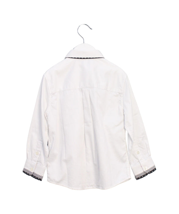 A White Shirts from Nicholas & Bears in size 3T for boy. (Back View)