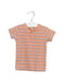 A Peach Short Sleeve Tops from Seed in size 6-12M for girl. (Front View)