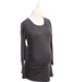 A Grey Long Sleeve Tops from Boob in size M for maternity. (Front View)