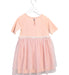 A Pink Short Sleeve Dresses from Hanna Andersson in size 18-24M for girl. (Back View)