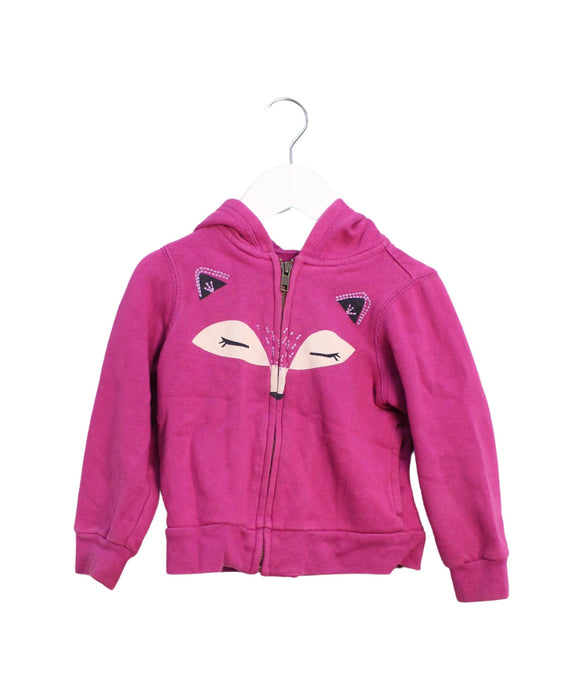 A Purple Lightweight Jackets from Tea in size 3T for girl. (Front View)