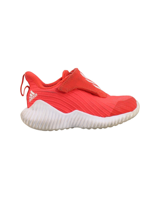 A Orange Slip Ons from Adidas in size 12-18M for boy. (Back View)