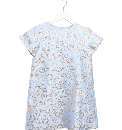 A Blue Short Sleeve Dresses from Rachel Riley in size 10Y for girl. (Front View)