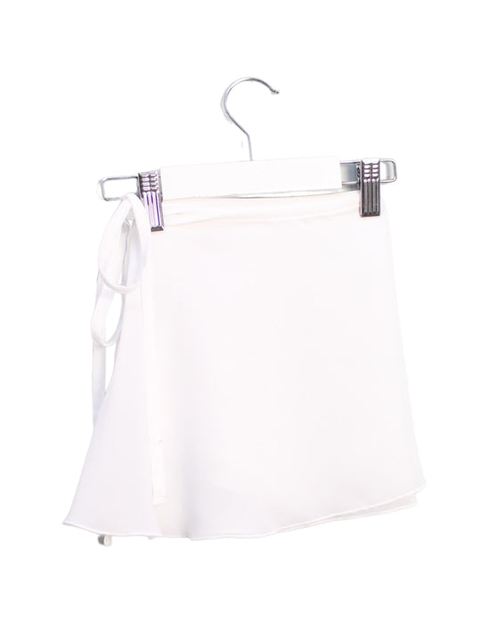 A White Short Skirts from Bloch in size O/S for girl. (Back View)