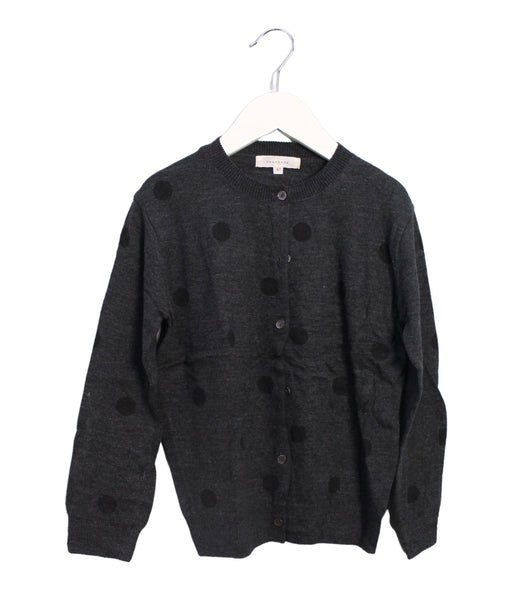 A Black Cardigans from Benebene in size 6T for girl. (Front View)