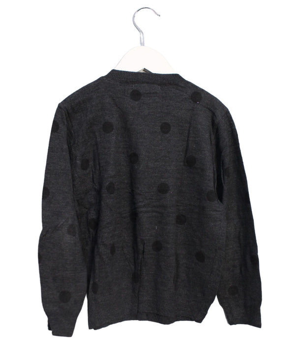 A Black Cardigans from Benebene in size 6T for girl. (Back View)