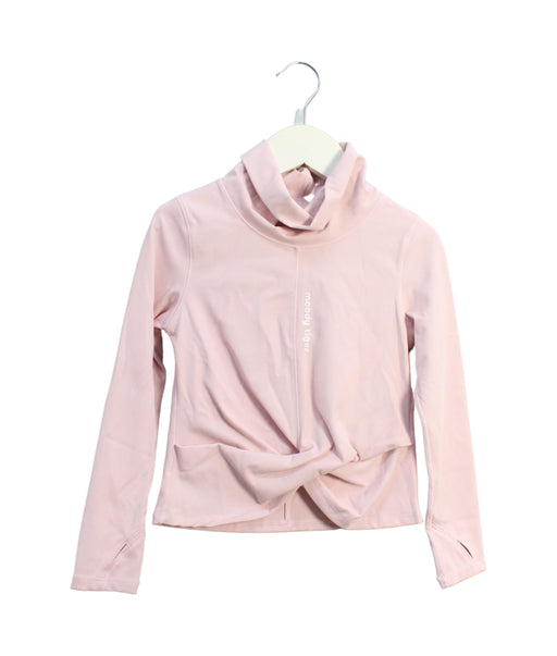 A Pink Active Tops from Moody Tiger in size 2T for girl. (Front View)