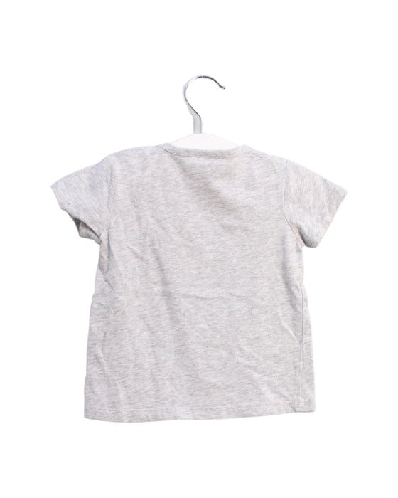 A Grey Short Sleeve T Shirts from Seed in size 6-12M for neutral. (Back View)