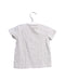 A Grey Short Sleeve T Shirts from Seed in size 6-12M for neutral. (Back View)