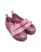 A Pink Sneakers from Mini Melissa in size 4T for girl. (Front View)