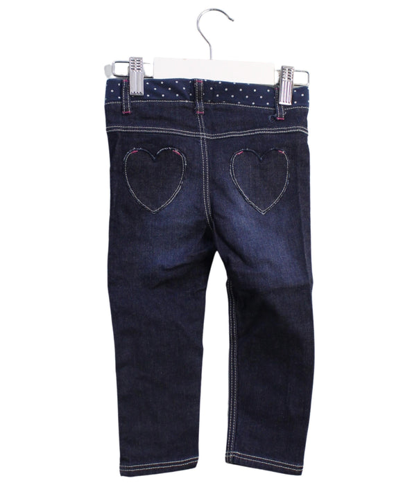 A Blue Jeggings from La Compagnie des Petits in size 18-24M for girl. (Back View)