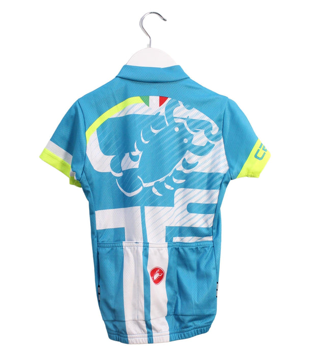 A Blue Active Tops from Castelli in size 6T for boy. (Back View)
