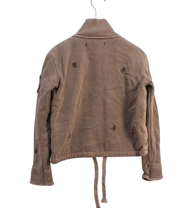 A Brown Lightweight Jackets from French Connection in size 6T for girl. (Back View)
